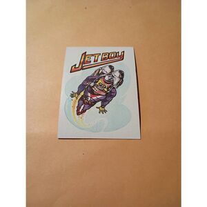 1983 General Mills Zero Hero Trading Card Sticker Vintage #62 Jet Boy
